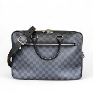 Louis Vuitton Porte Documents Briefcase Damier Graphite MM